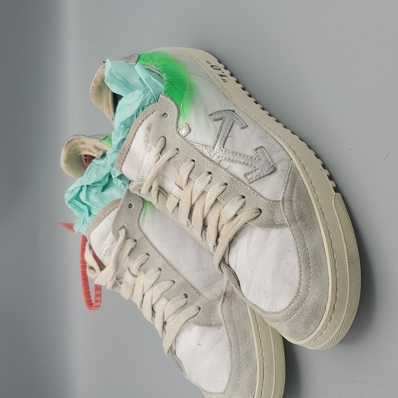 OFF WHITE 2.0 Arrow Sneakers White arrow 2.0 sneakers. Sparkling Size 39 US 8.5 - Picture 6 of 11
